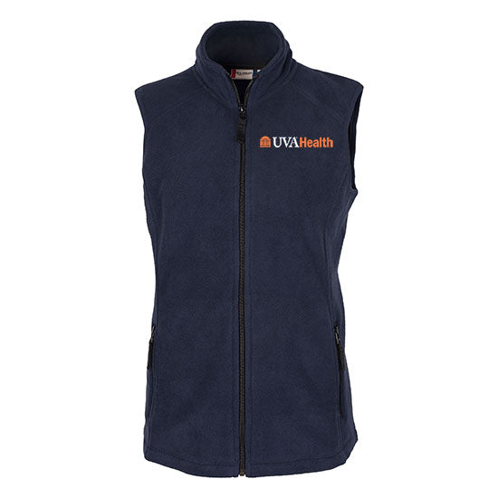 Women's Summit Navy Micro Fleece Vest