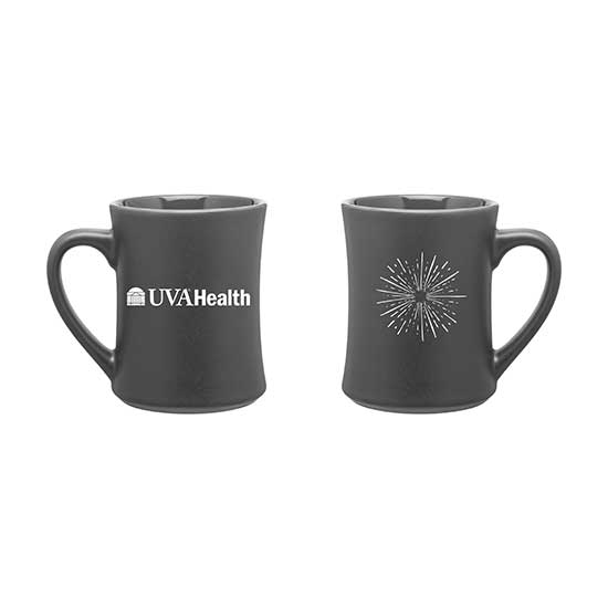UVA Health System Team Store 15 Oz. Stoneware Mug - Grey