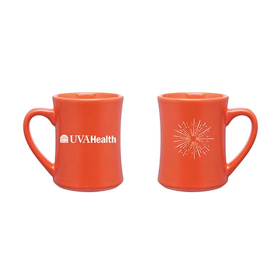 UVA Health System Team Store 15 Oz. Stoneware Mug - Orange