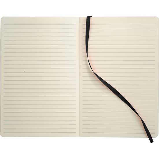 UVA Health System Soft Bound Journal 5" x 8" with Deboss Imprint - Open
