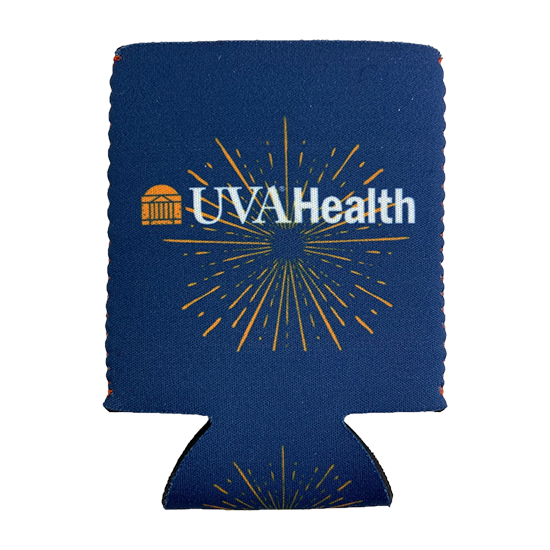 UVA Health System Team Store Neoprene Collapsible Can Insulator