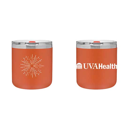 UVA Health 12 Oz. Double Wall Tumbler - Orange
