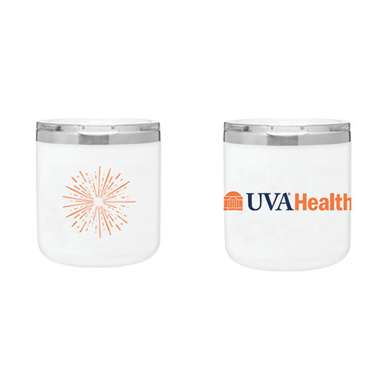 UVA Health 12 Oz. Double Wall Tumbler - White