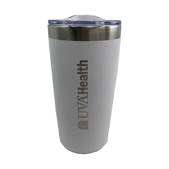 UVA Health System Team Store 20 Oz. Two-Tone Himalayan Tumbler - White