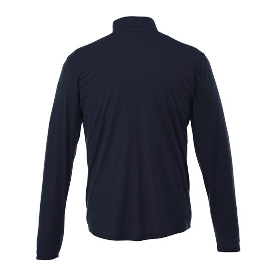 UVA Health System Mens Vega Quarter-Zip Pullover - Navy - Back View