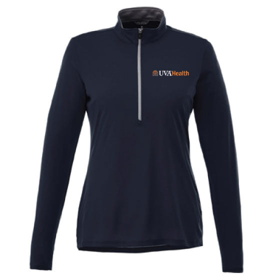 UVA Health System Women's Vega Half-Zip Pullover - Navy