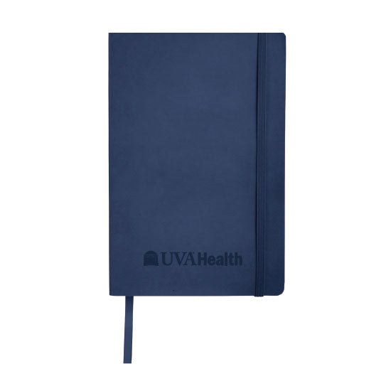 UVA Health System Soft Bound Journal 5" x 8" with Deboss Imprint - Navy