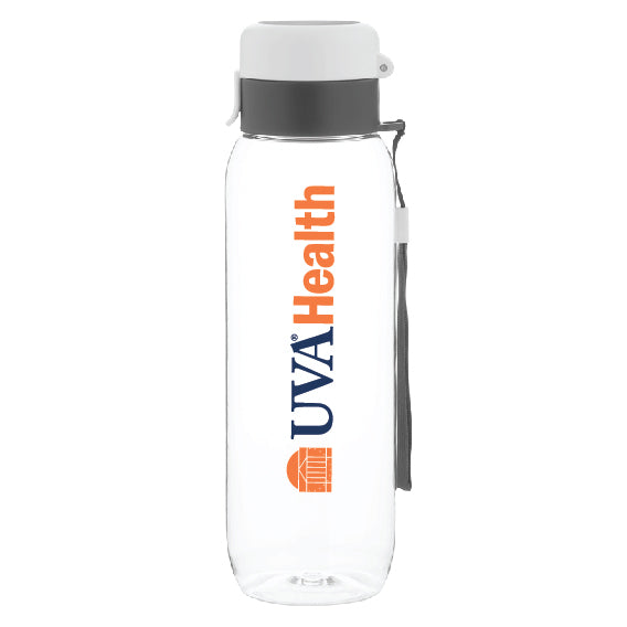 UVA Health System Team Store - 27 Oz. H2Go Vertex BPA Free Water Bottle - White