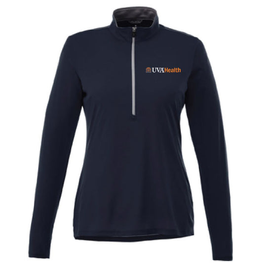 UVA Health System Women's Vega Half-Zip Pullover - Navy