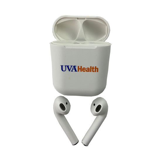 UVA Health System Earbuds Wireless+Charging Case